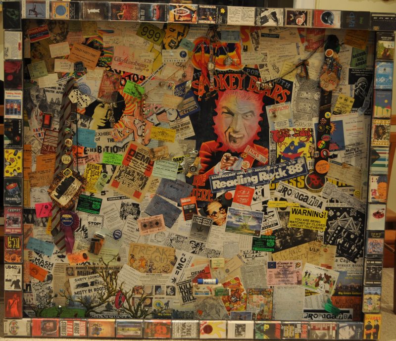 1980's 1990's Counter-Culture Collage Canvas - The Art & Soul Traders